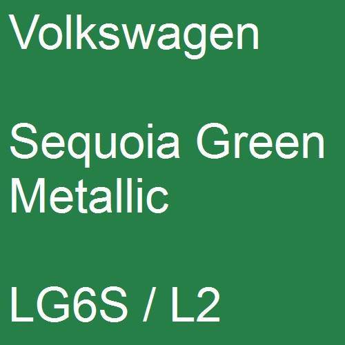 Volkswagen, Sequoia Green Metallic, LG6S / L2.